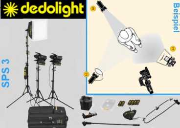 Lichtkoffer Dedolight SPS3 (Kunstlicht - The Portable Studio)